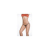 Clip Y Back Thong Wet Black 